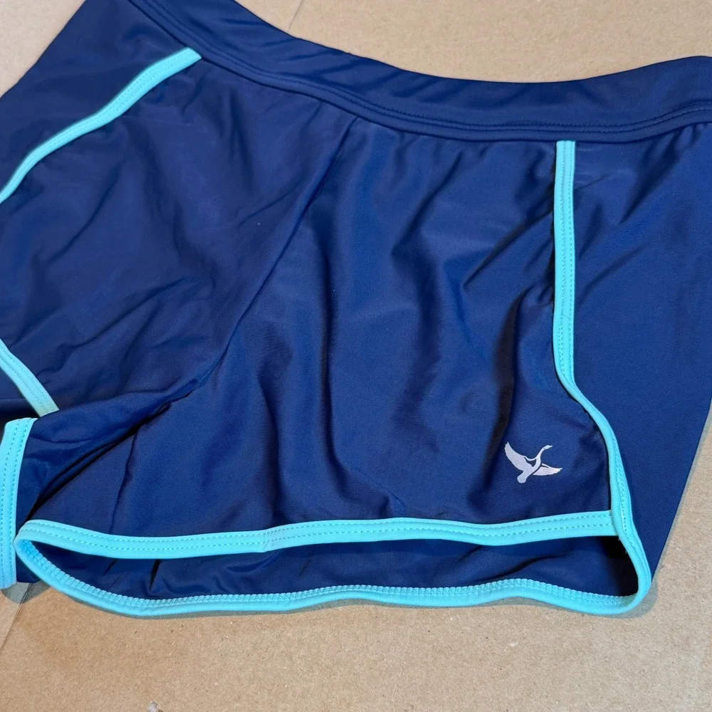 Eddie Bauer Kids Navy Blue Swim Shorts Bottoms Size XL 16 EB000348C